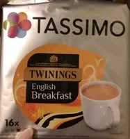 Mängden socker i Tassimo Twinings English Breakfast