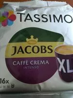 Mängden socker i Jacobs Caffè Créma intenso