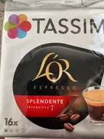 Mängden socker i L'Or - Espresso Splendente - N°7