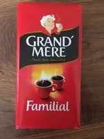 Mängden socker i Grand mère Familial