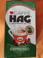 Mängden socker i Caffè HAG