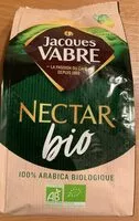 Mängden socker i Jacques Vabre Nectar Bio café  moulu 250g