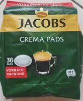 Mängden socker i Jacobs Crema Pads Vorratspackung