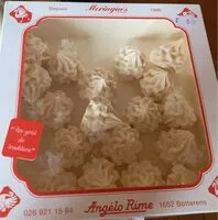 Mängden socker i Meringues