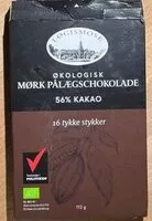 Mängden socker i Mørk pålæg chokolade