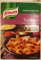 Mängden socker i Knorr kip tandoori