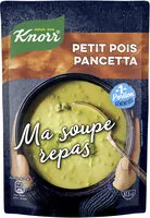 Mängden socker i Knorr Ma Soupe Repas Soupe Petits Pois Pancetta 37cl