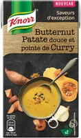 Mängden socker i Knorr Saveurs d'Exception Soupe Butternut Curry 50cl
