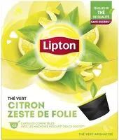Mängden socker i Thé Vert Citron Zeste de Folie Capsules
