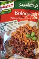Mängden socker i Spaghetteria Bolognese