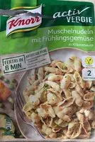 Mängden socker i Knorr Muschelnudeln mit Frühlingsgemüse