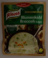Mängden socker i Knorr Blumenkohl Broccoli Suppe