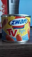 Mängden socker i Zwan TV light
