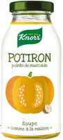 Mängden socker i Knorr Soupe Liquide Potiron Pointe de Muscade 450ml