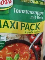 Mängden socker i Soupe de tomate avec riz