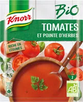 Mängden socker i Soupe Bio Tomates et Pointe d'Herbes