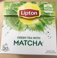 Mängden socker i Green tea with Matcha