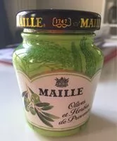 Mängden socker i Moutarde olives et herbes de Provence