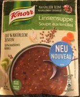 Mängden socker i Soupe aux lentilles