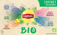 Mängden socker i Lipton Thé Bio Coffret Découverte 40 Sachets Pyramide