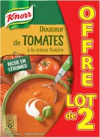 Mängden socker i Douceur de Tomates à la Crème Fraîche