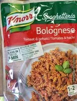 Mängden socker i Spaghetteria Bolognese