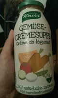 Mängden socker i Gemüse - Crémesuppe (Crème de légumes)
