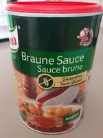 Mängden socker i Sauce brune