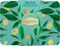 Mängden socker i Lipton Thés & Infusions Coffret 56 Sachets 95g