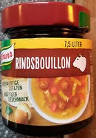 Mängden socker i Rindsbouillon