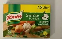 Mängden socker i Knorr Gemüse Bouillon