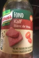 Mängden socker i Fond de veau