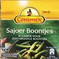 Mängden socker i Sajoer boontjes