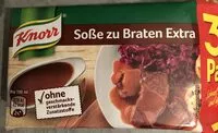 Mängden socker i Sosse - zu Braten extra