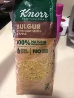 Mängden socker i Bulgur with hemp seeds & apple
