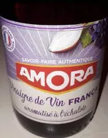 Mängden socker i Amora Vinaigre Français Aromatisé à l'Echalote 60cl