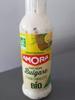 Mängden socker i Sauce salade bulgare citron ciboulette bio