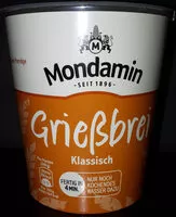 Mängden socker i Grießbrei Klassisch