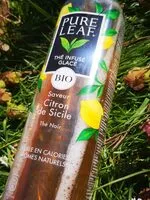 Mängden socker i Thé infusé glacé bio saveur citron de Sicile