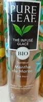 Mängden socker i Thé infusé glacé bio saveur menthe du Maroc