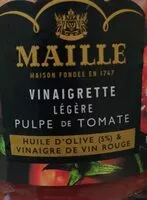 Mängden socker i Vinaigrette légère Pulpe de tomate