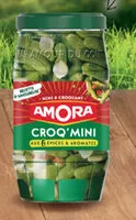 Mängden socker i Cornichons Aux 6 Épices & Aromates Croq'Mini
