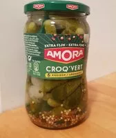 Mängden socker i Cornichons Amora Extra Fin