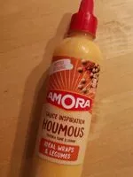Mängden socker i Amora Sauce Inspiration Houmous