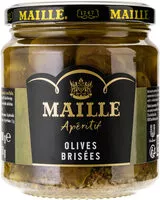Mängden socker i Maille Apéritif Olives Brisées 280g
