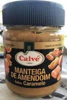 Mängden socker i Manteiga de amendoim sabor caramelo