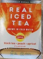 Mängden socker i Real iced tea