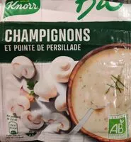 Mängden socker i Knorr Soupe Déshydratée Bio Champignons Pointe de Persillade 50g