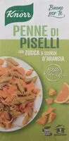 Mängden socker i Penne di piselli