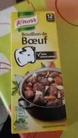 Mängden socker i Knorr Bouillon Cube Bœuf 12 Cubes